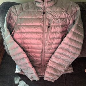 L.L. Bean Men's Gray Down Puffer Jacket